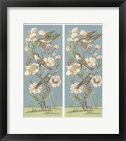 Framed Pastel Chinoiserie II 2-Up