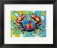 Framed Seaside Crab I