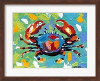 Framed Seaside Crab I