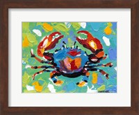 Framed Seaside Crab I