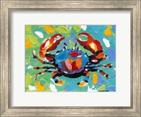 Framed Seaside Crab I