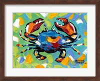 Framed Seaside Crab II
