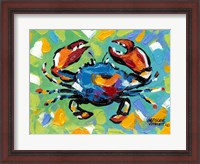 Framed Seaside Crab II