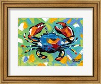 Framed Seaside Crab II