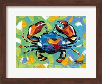 Framed Seaside Crab II