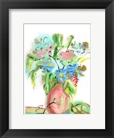 Framed Flower Burst Vase II