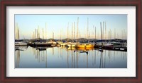 Framed Marina Sundown III
