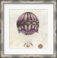 Framed Vintage Hot Air Balloons I