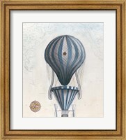 Framed Vintage Hot Air Balloons IV