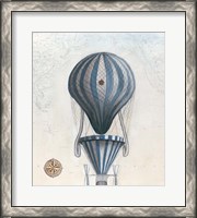 Framed Vintage Hot Air Balloons IV