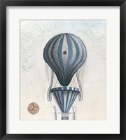 Vintage Hot Air Balloons IV Framed Print