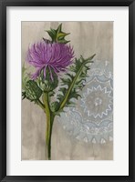 Framed Bohemian Botanical II