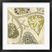 Patterns in Foliage II Framed Print