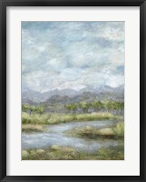 Green Pastures II Framed Print