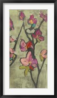 Impasto Flowers III Framed Print