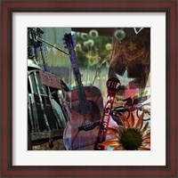 Framed Guitar Collage