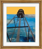 Framed Water Tower Abstract