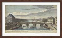 Framed Le Pont Royal, Paris