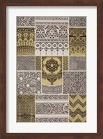 Framed Ornament in Gold & Silver II