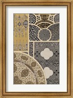 Framed Ornament in Gold & Silver III