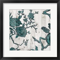 Terra Verde Chinoiserie II Framed Print