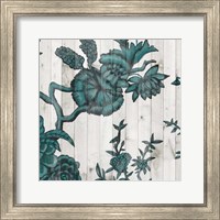 Framed Terra Verde Chinoiserie IV