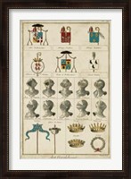 Framed Art Heraldique I