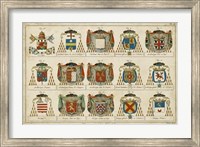 Framed Art Heraldique II