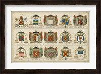 Framed Art Heraldique II