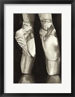 Ballet Shoes II Framed Print