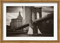 Framed Sailboat & the Bridge