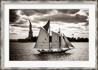 Framed Clipper & the Liberty