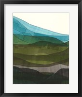 Framed Blue Hills II