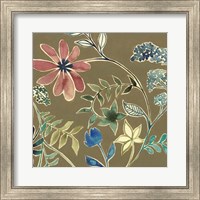 Framed Flower Garland I