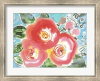 Framed Bed of Roses II