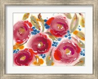 Framed Bed of Roses III