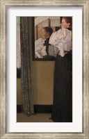 Framed Face Reflected In A Mirror, 1896