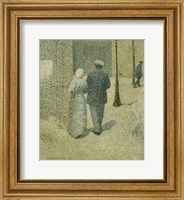 Framed Couple In The Street, 1887