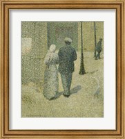 Framed Couple In The Street, 1887