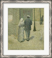 Framed Couple In The Street, 1887