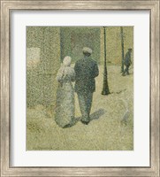 Framed Couple In The Street, 1887