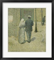 Framed Couple In The Street, 1887