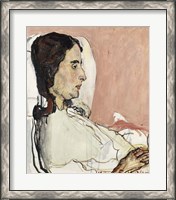 Framed Madame Gode-Darel Sick, 1873-1915