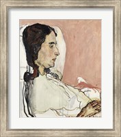 Framed Madame Gode-Darel Sick, 1873-1915