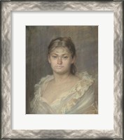 Framed Portrait Of The Comtesse Dina De Toulouse-Lautrec, 1883