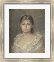 Framed Portrait Of The Comtesse Dina De Toulouse-Lautrec, 1883