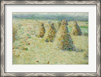 Framed Haystacks In Normandy, 1887-89