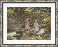 Framed Stepping Stones, 1893