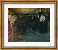 Framed Promenoir At The Music-Hall, c. 1890