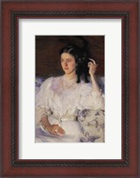 Framed Young Woman With Cat, 1893-94